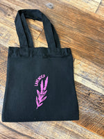 8” Wildflowers - small tote bag
