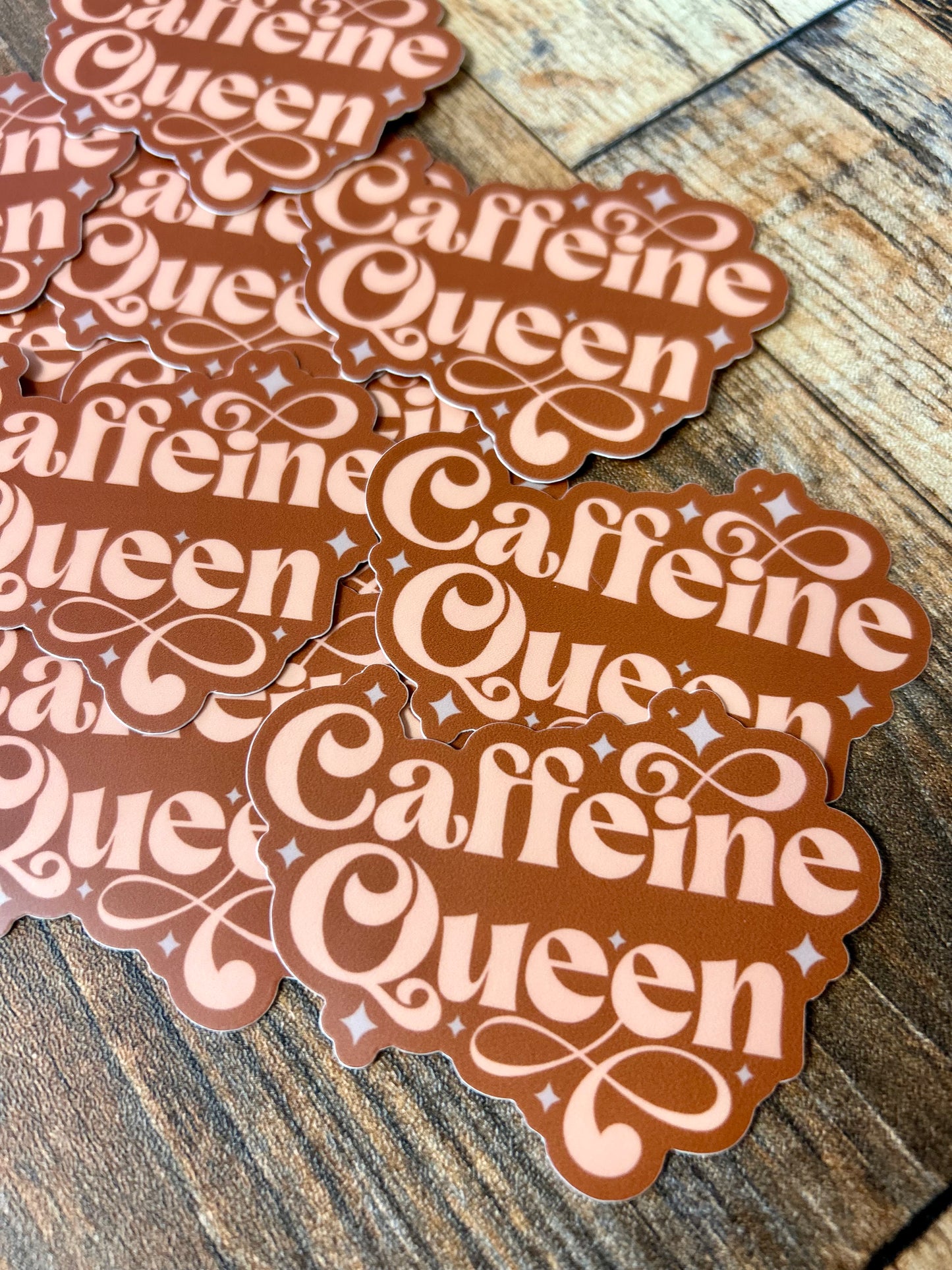 Caffeine Queen sticker