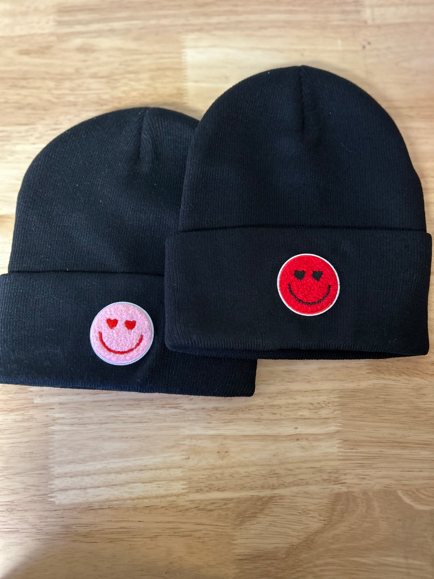 Smiley Heart Beanie