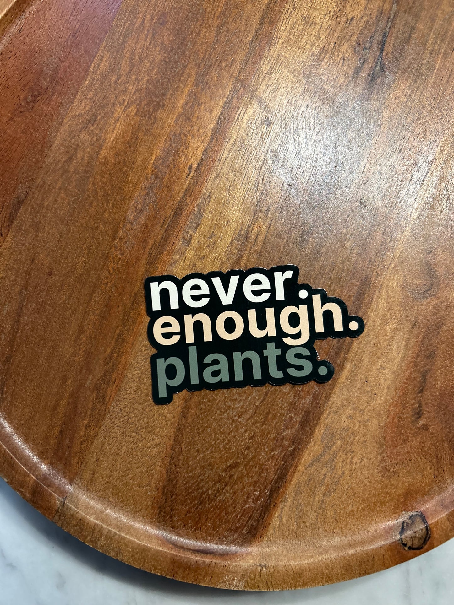 Never enough plants magnet • ombré