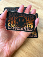 Caffeinated sticker