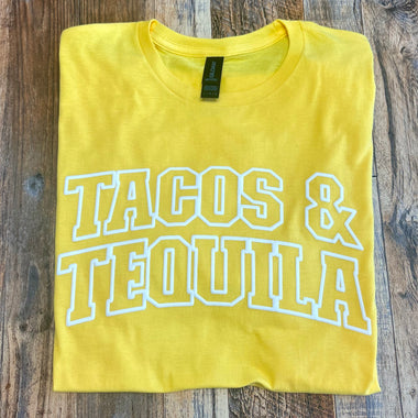 Tacos & Tequila (puff print)