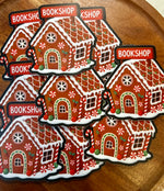 Christmas Bookshop sticker