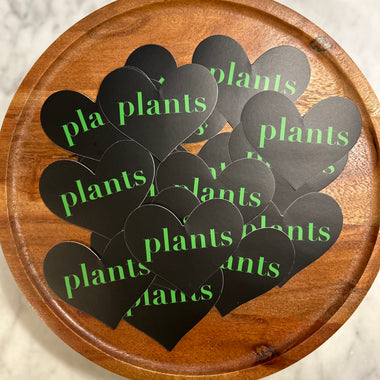 Plants love sticker