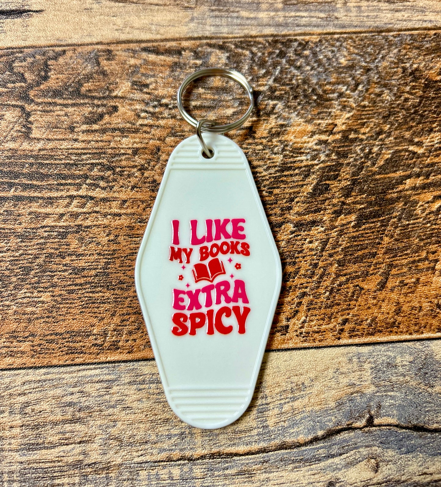 Spicy Book Lovers keychains