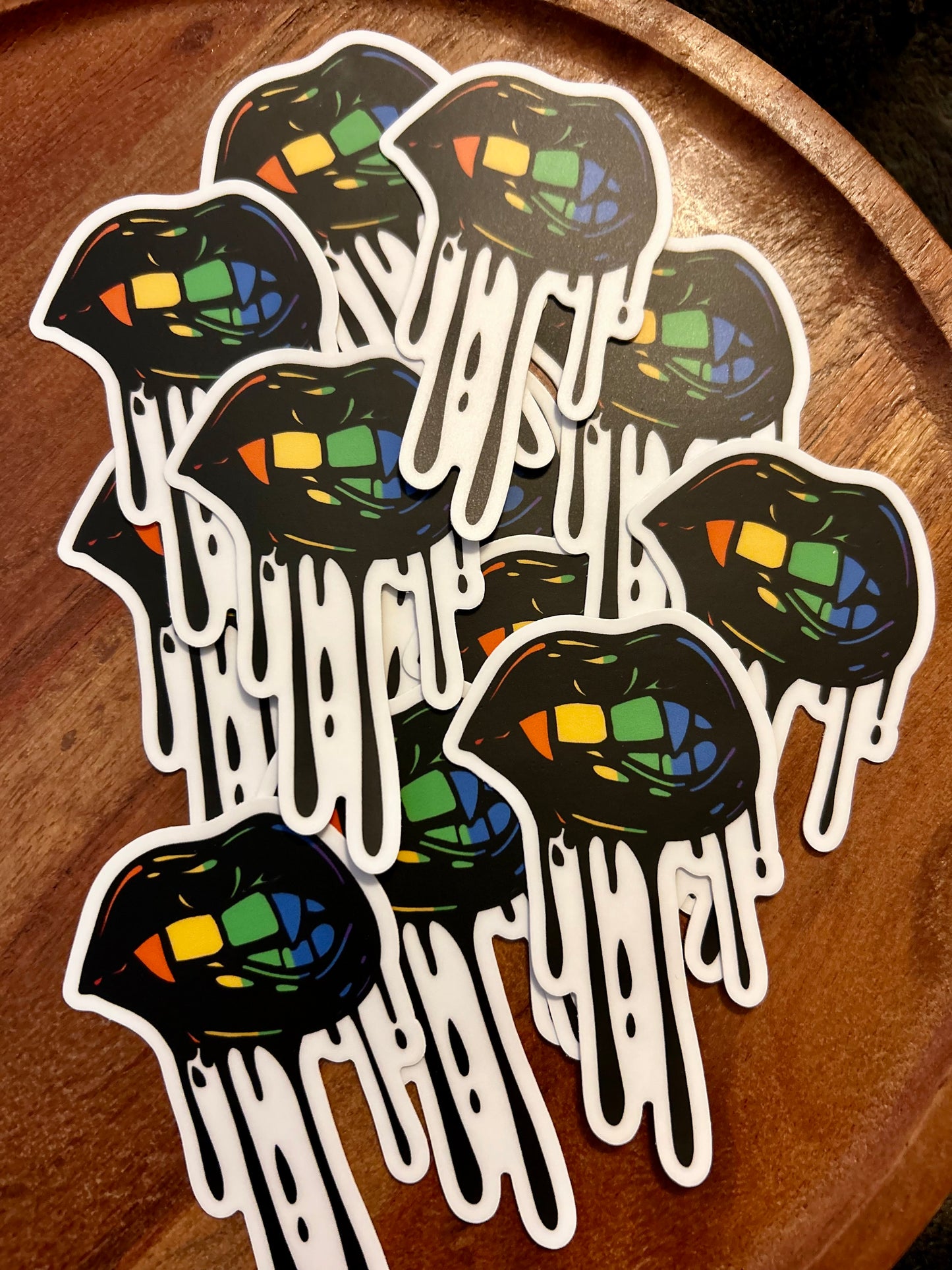 Bite Me Pride sticker