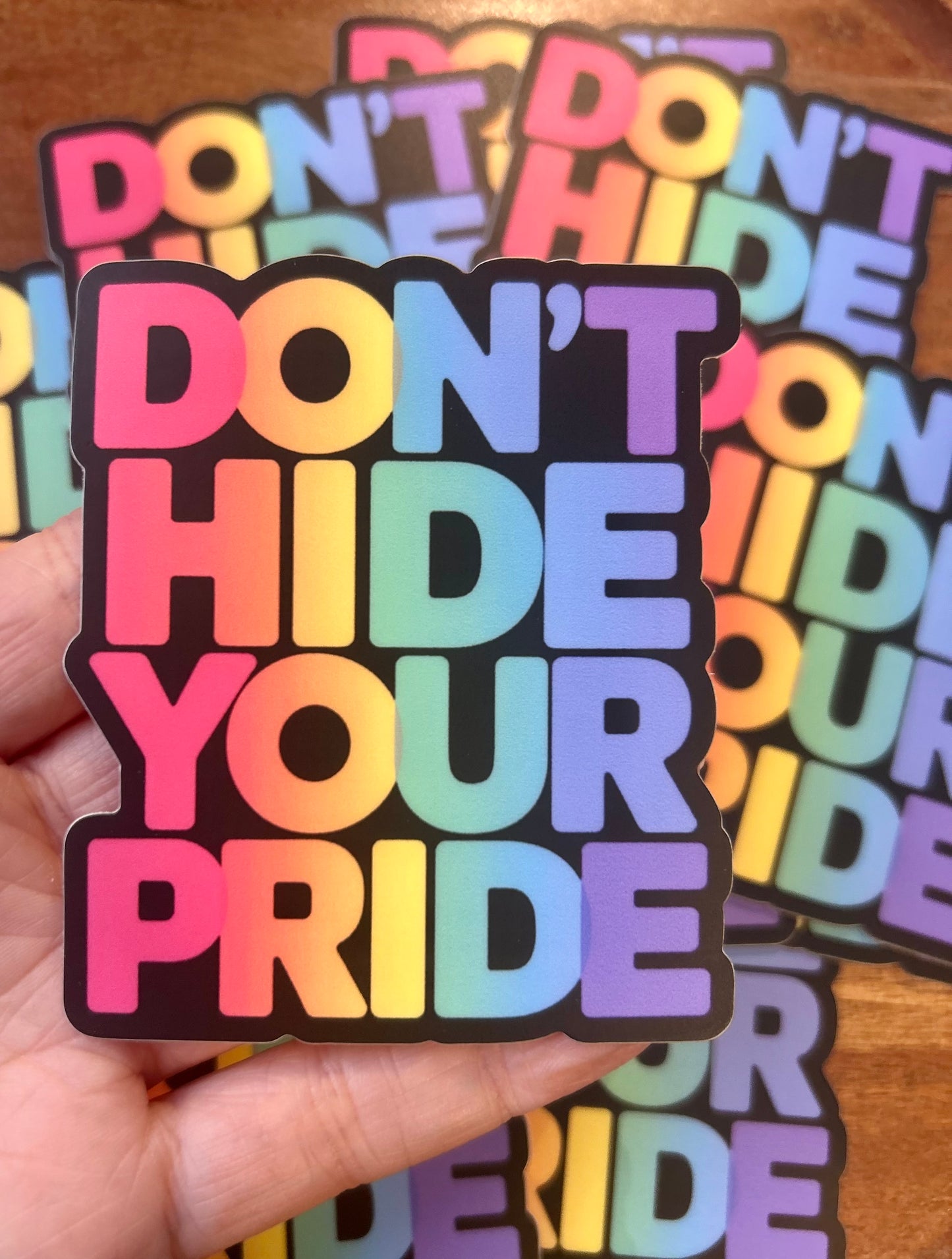 Don’t hide your Pride sticker