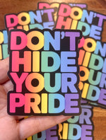 Don’t hide your Pride sticker