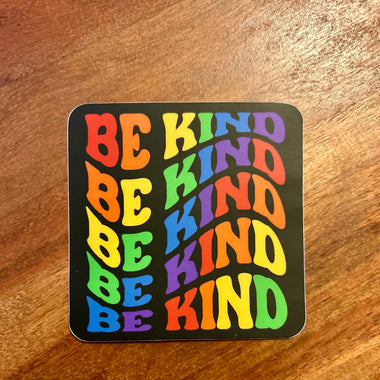 Pride Be Kind sticker