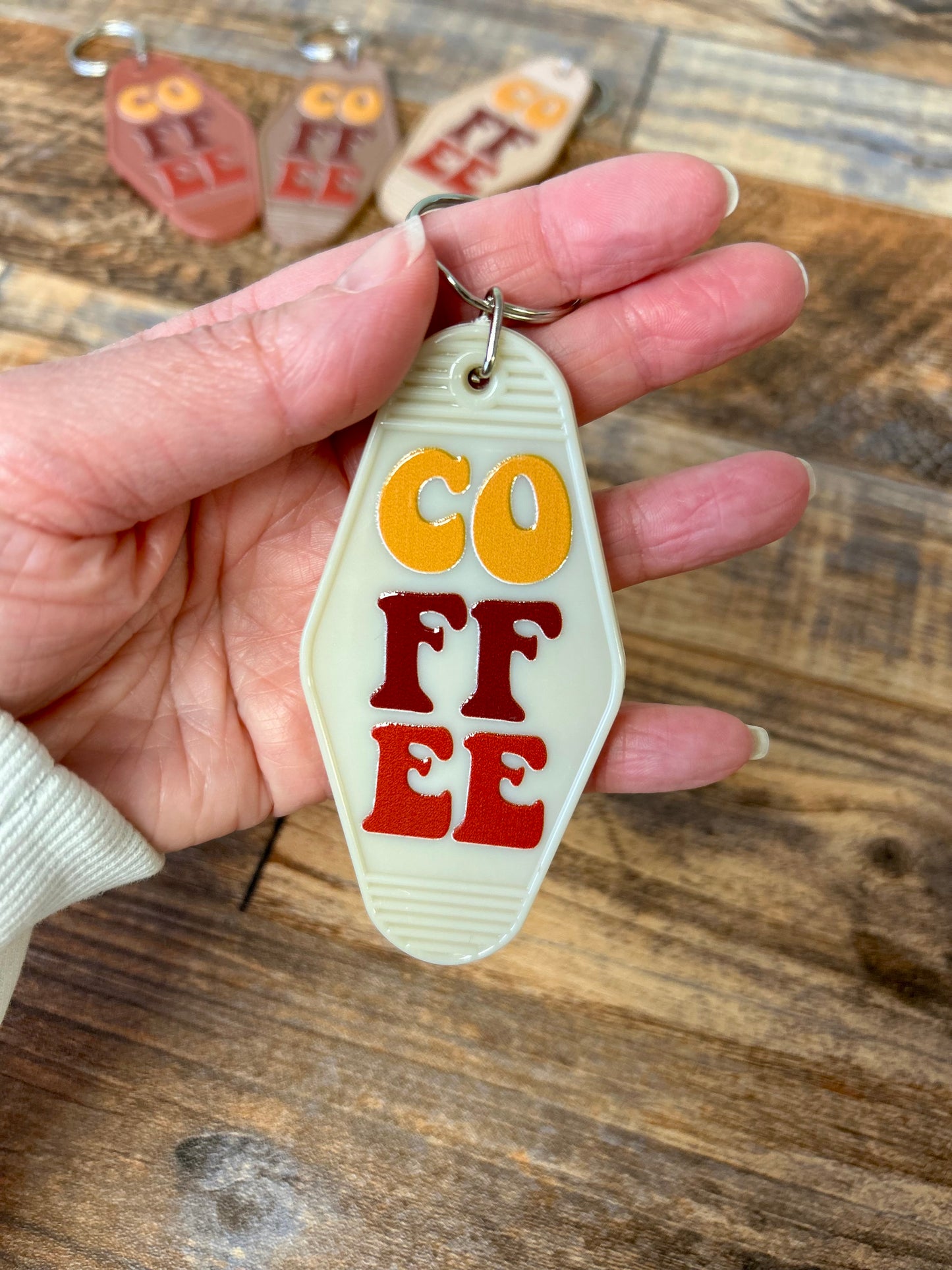 Coffee keychain
