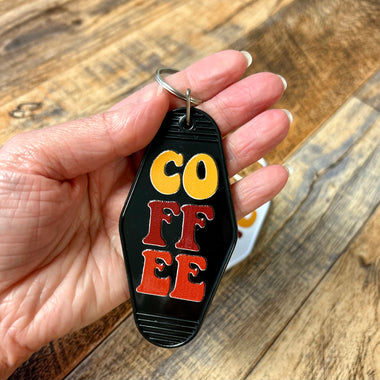 Coffee keychain