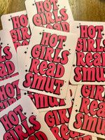 Hot Girls Read Smut sticker