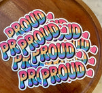 Proud rainbow Sticker