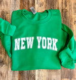 New York • Irish green