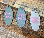 Coffee & Jesus keychain
