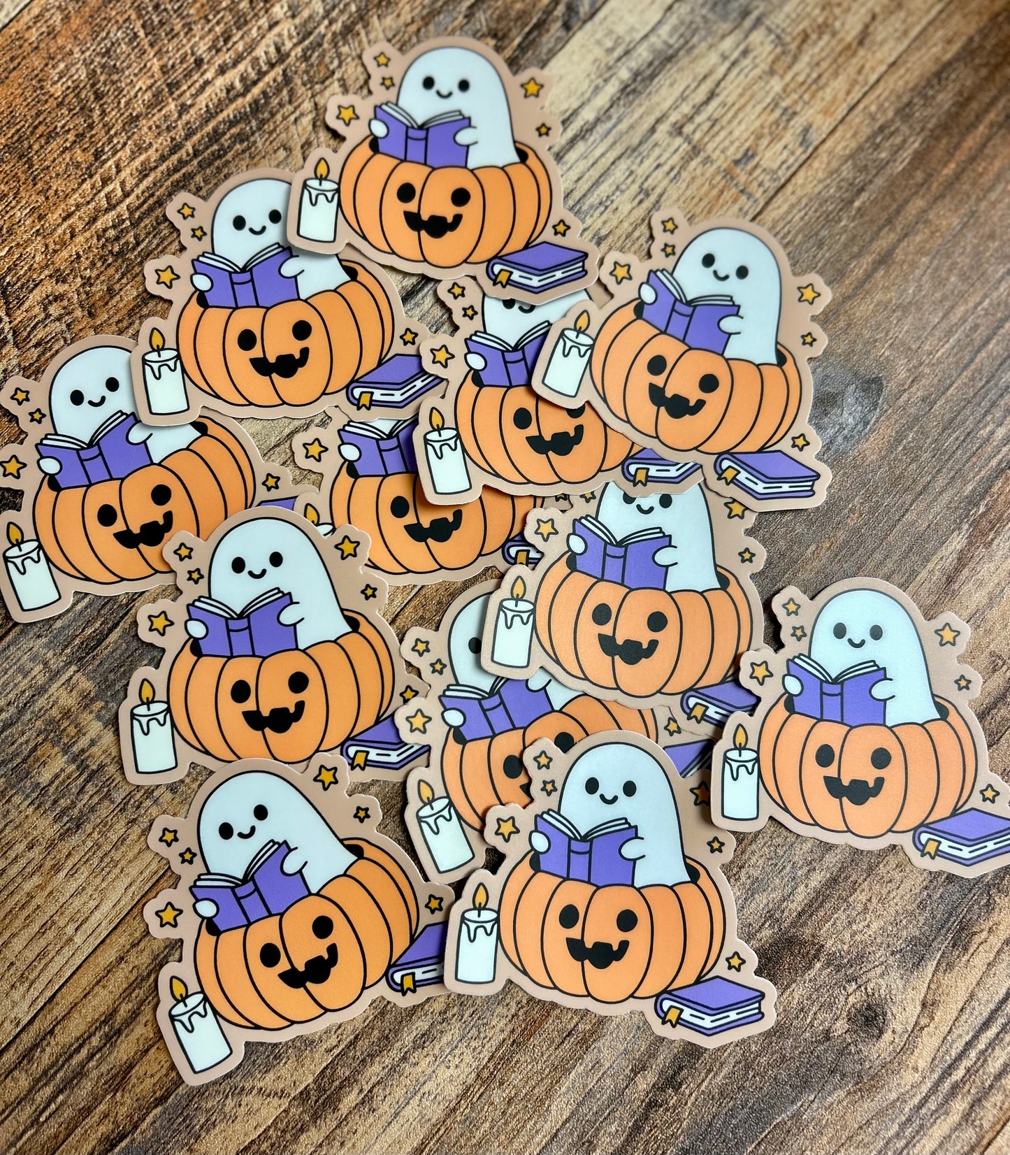 Ghostie reader sticker