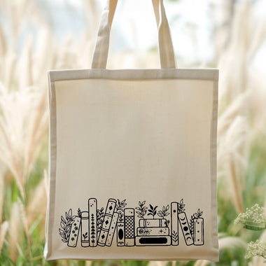 Plants & books Tote Bag