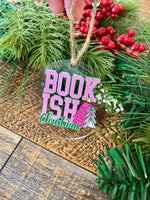 Bookish Christmas ornament