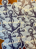 Anchor sticker • Montauk