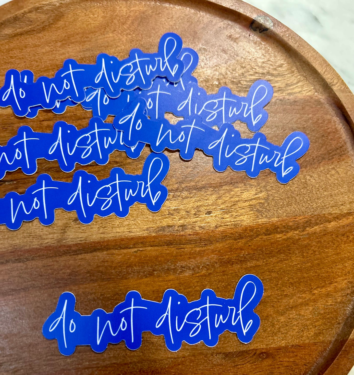 Do not disturb • blue