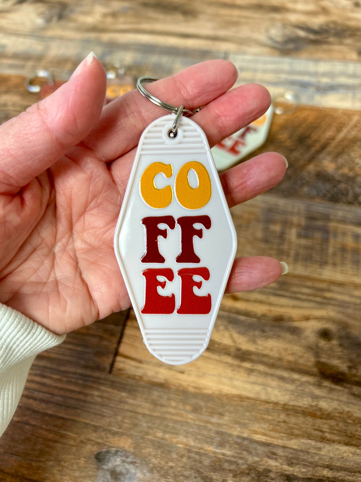 Coffee keychain