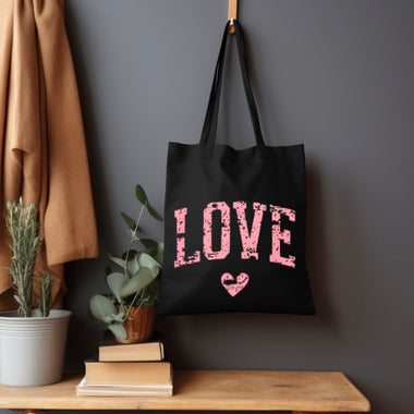 Love tote bag • pink