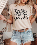 I’m on a work trip for Jesus