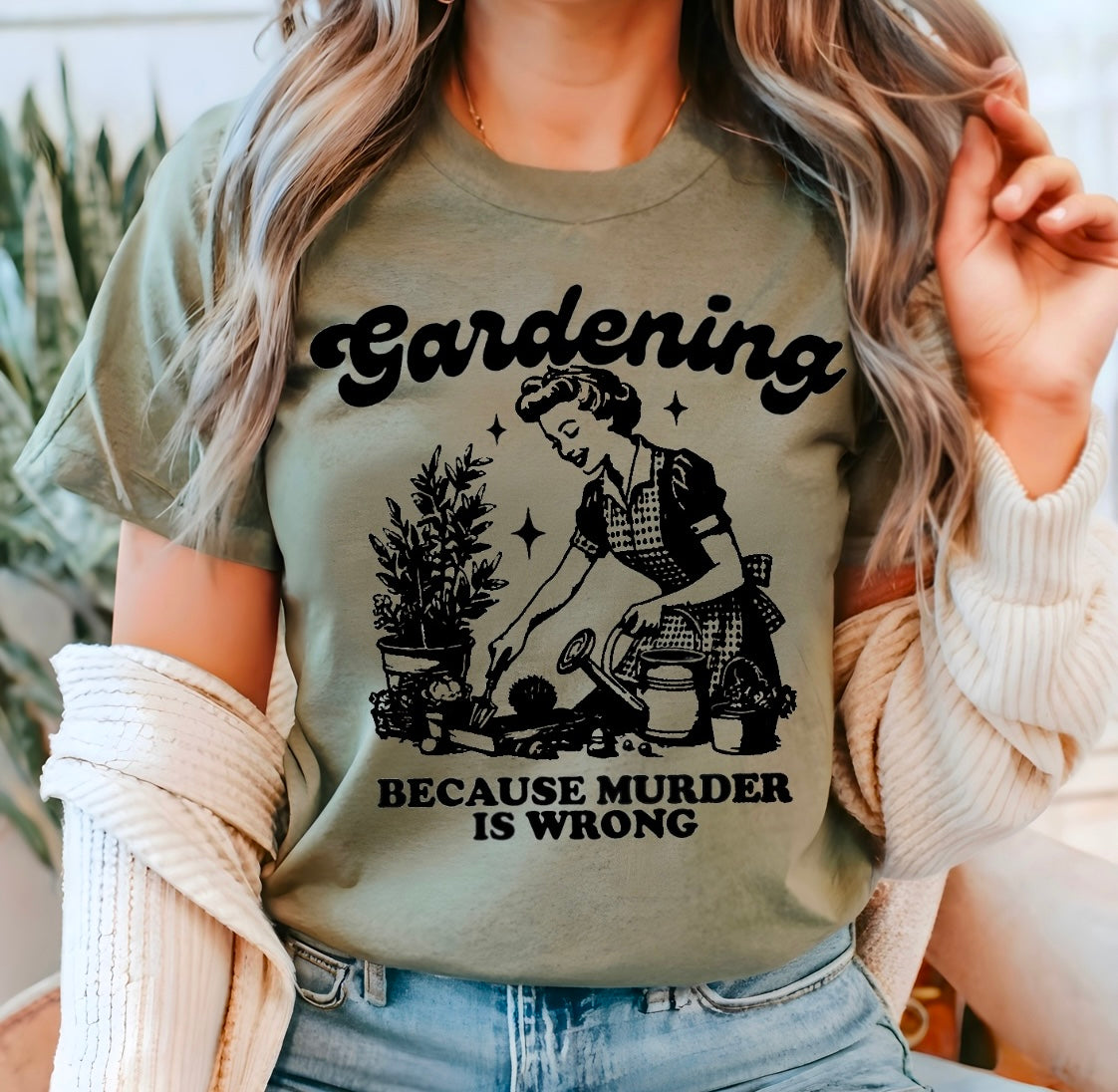 Gardening because murder