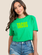 TACOS • lime green