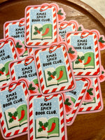 Xmas Spicy Book Club sticker