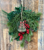 Christmas book tree ornament