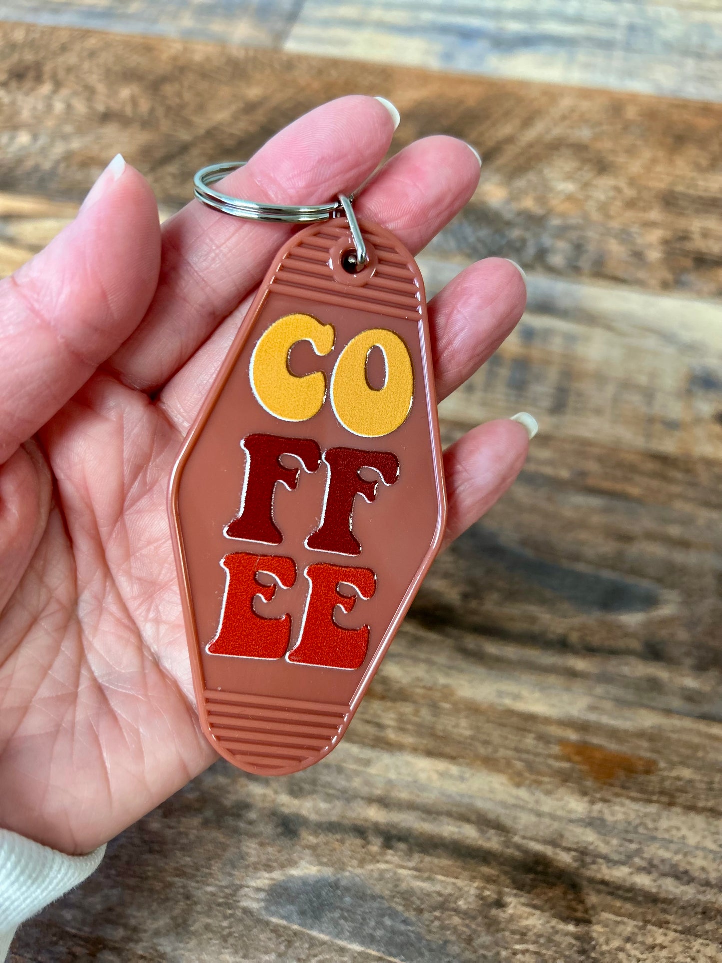 Coffee keychain