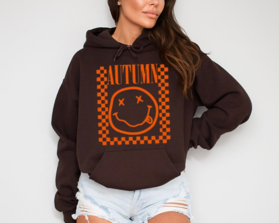 Autumn smiley • brown