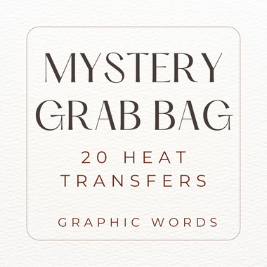 Graphic Words Mystery Grab Bag