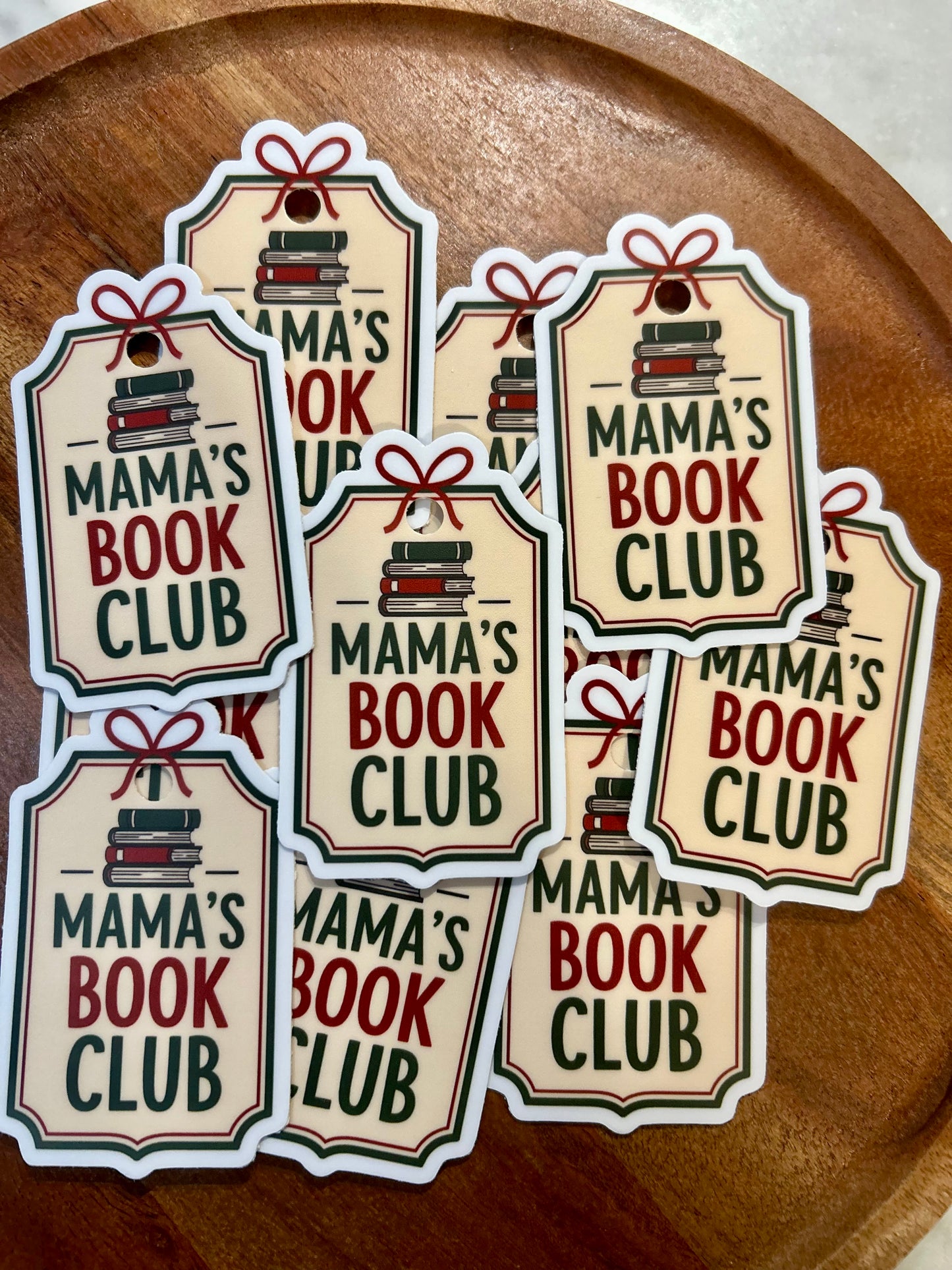 Mama’s book club sticker