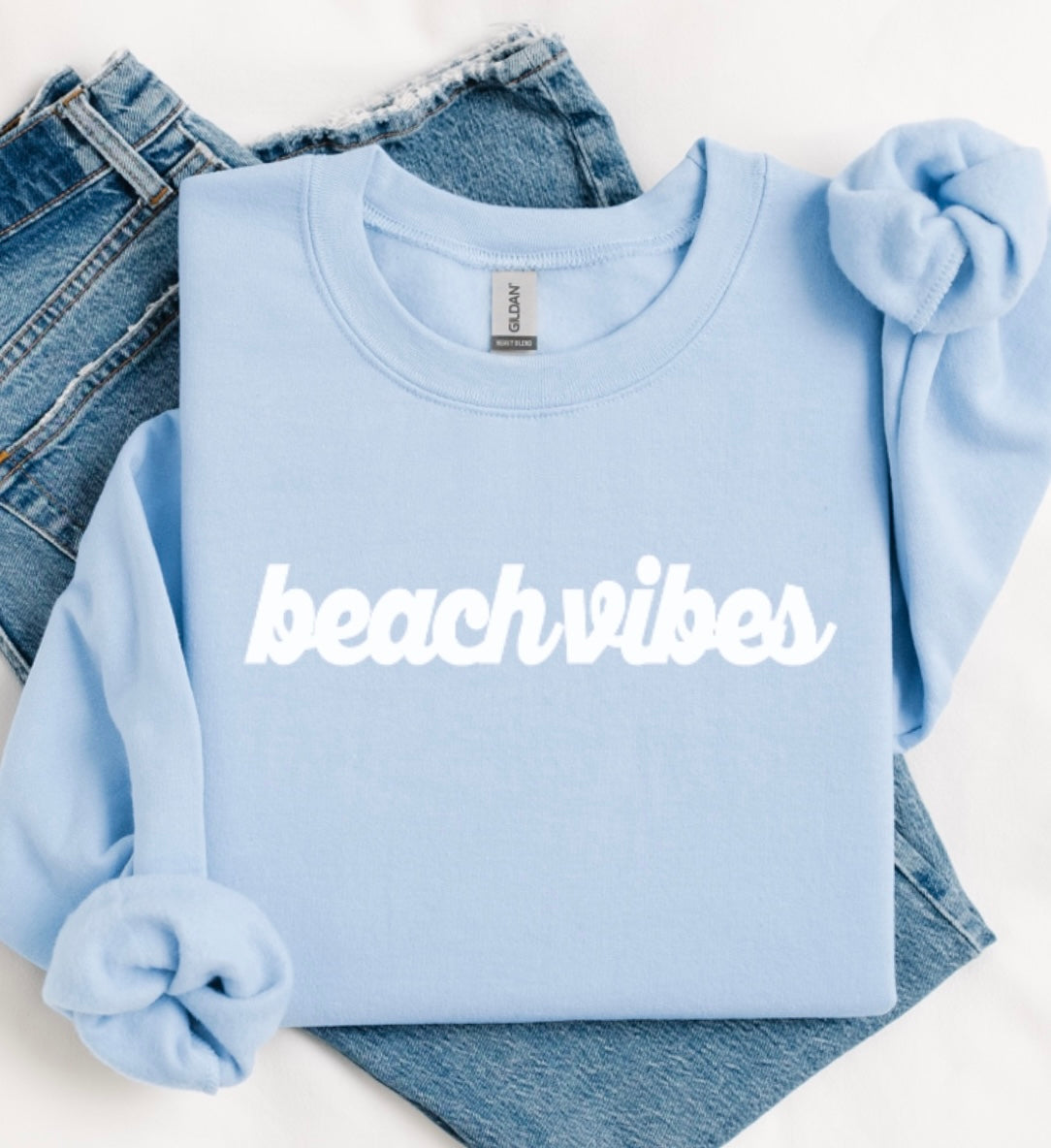 Beach vibes sweatshirt