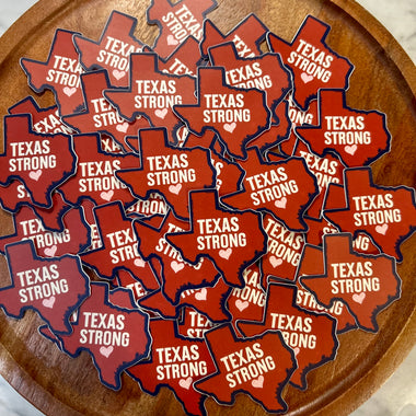 Texas Strong sticker