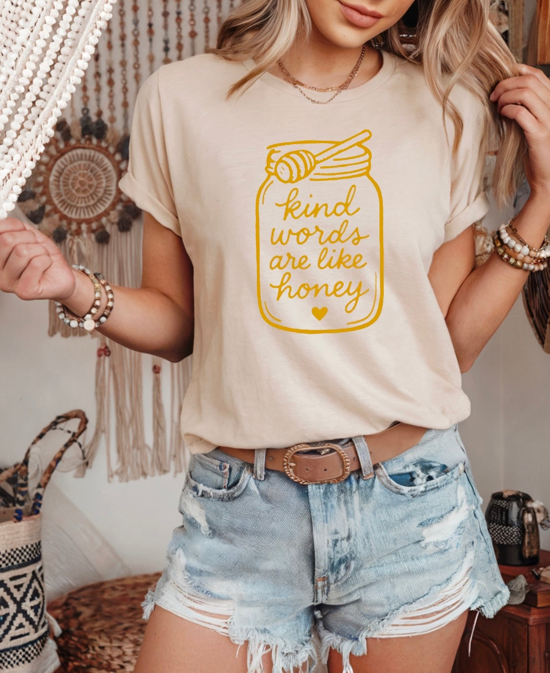 Kind words are like honey