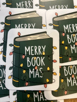 Merry Bookmas sticker