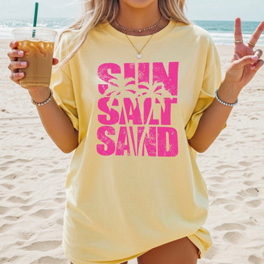 Sun Salt Sand t-shirt • Comfort Colors