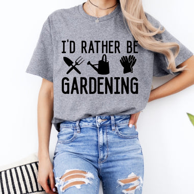 I’d rather be gardening