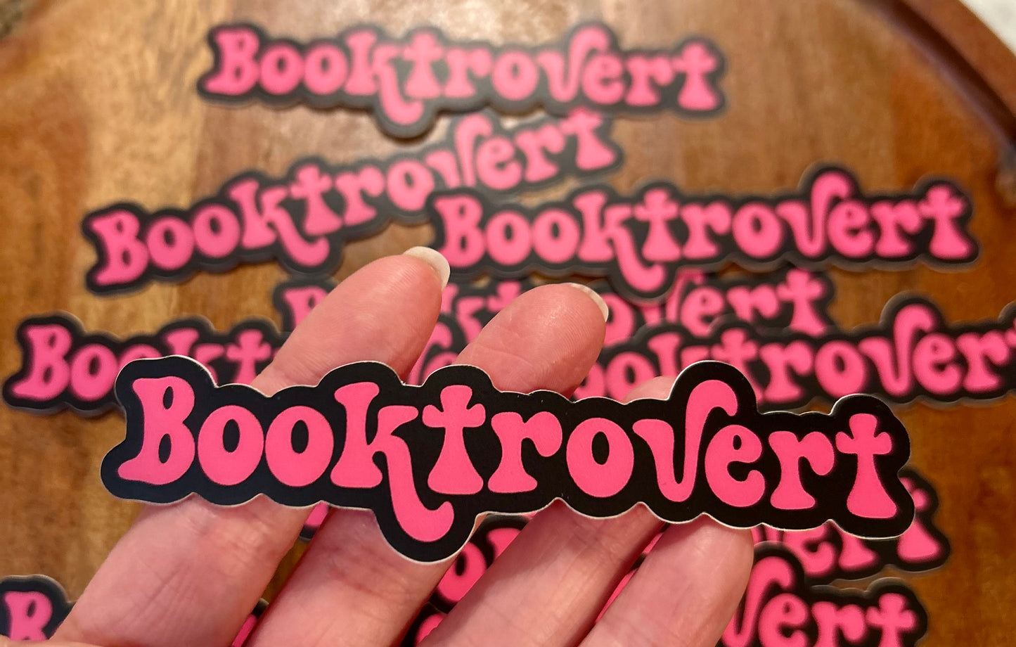 Booktrovert Sticker