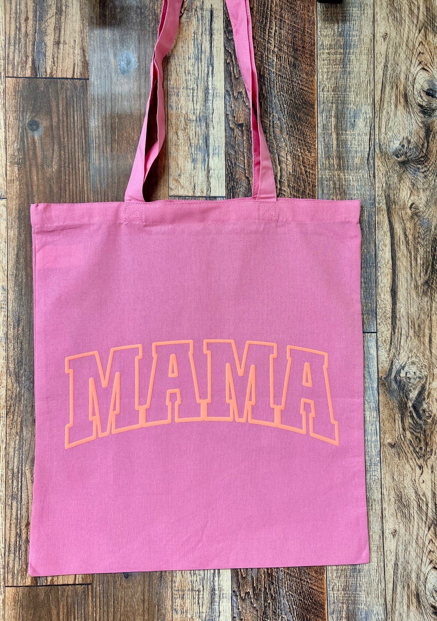 Mama (puff print) tote bag