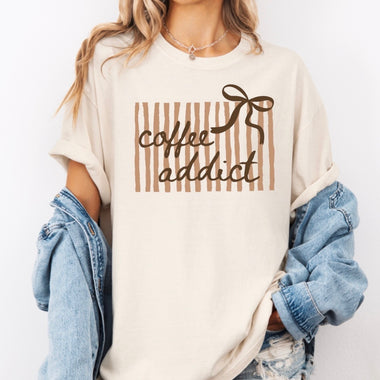 Coffee addict • comfort colors