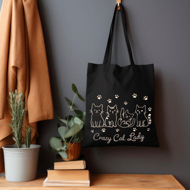 Crazy Cat Lady Tote Bag