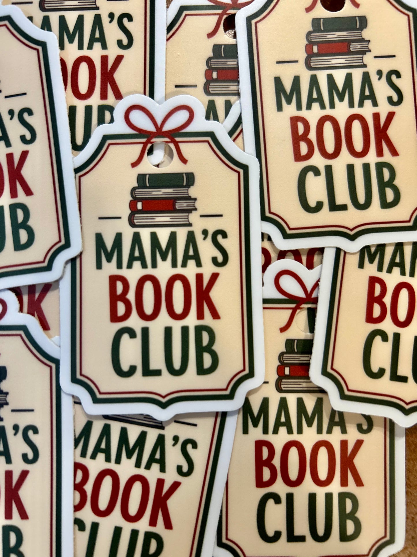 Mama’s book club sticker