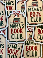Mama’s book club sticker