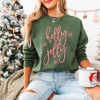Holly Jolly • pink