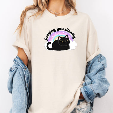Judging you silently • comfort colors
