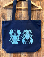 Limited Edition blue lobsters beach Tote Bag